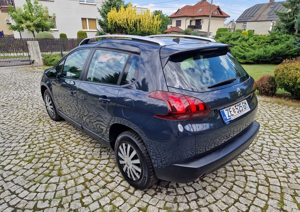 Peugeot 2008 cena 47999 przebieg: 97000, rok produkcji 2017 z Bieruń małe 301